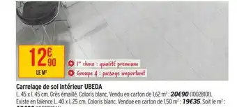 Bricorama Carrelage de sol intérieur ubeda offre