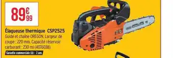 Bricorama Élagueuse thermique csp2525 offre
