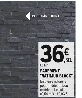 E.Leclerc Brico Parement offre