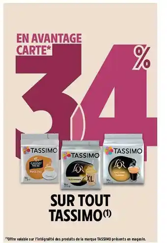 Intermarché Tassimo offre