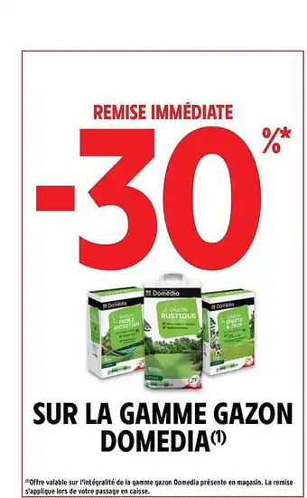 Intermarché La gamme gazon domédia offre