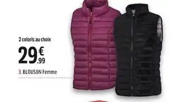Blouson femme
