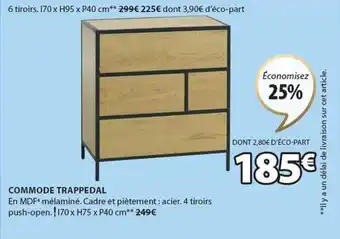 JYSK Commode trappedal offre