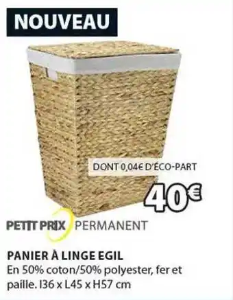 JYSK Panier à linge egil offre