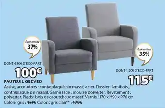 JYSK Fauteuil gedved offre