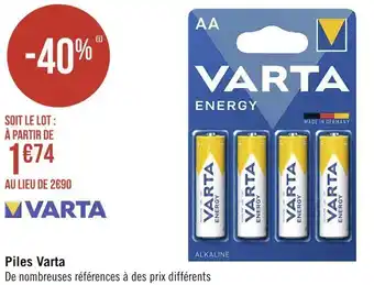 Varta piles