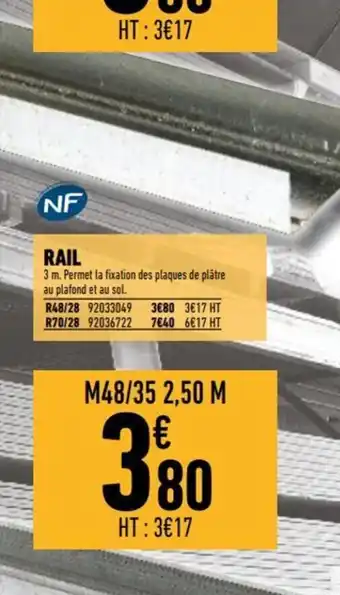 Brico Cash Rail offre