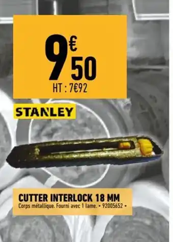 Cutter Interlock 18 MM