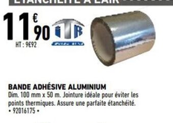 Brico Cash Bande Adhésive Aluminium offre