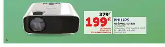 Hyper U Vidéo projecteur philips offre