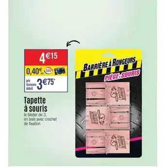 Tapette Ă souris