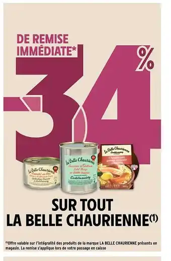Intermarché Hyper La belle chaurienne offre