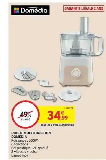 Intermarché Hyper Robot multifonction domédia offre