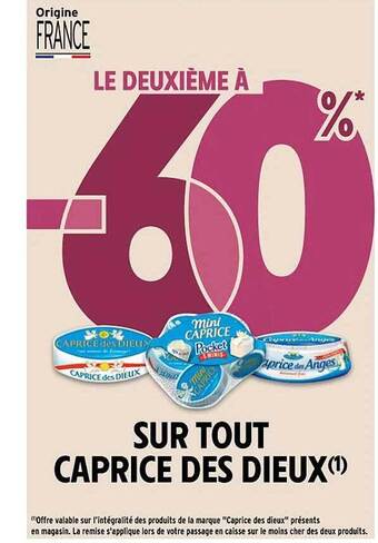 Intermarché Hyper Caprice des dieux offre