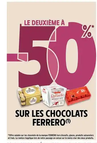 Intermarché Hyper Chocolats ferrero offre