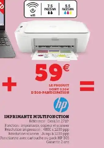 Super U Imprimante multifonction hp offre