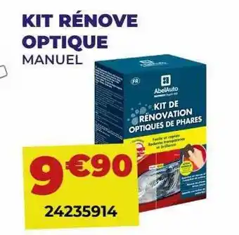 Kit rénove optique manuel