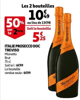 Mionetto italie prosecco doc treviso