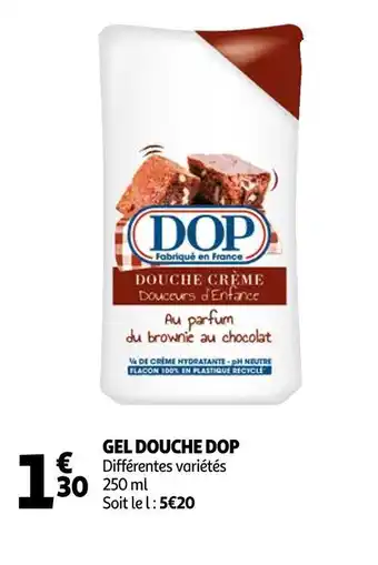 Auchan Dop gel douche offre