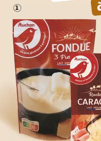 Auchan Auchan fondue 3 fromages offre
