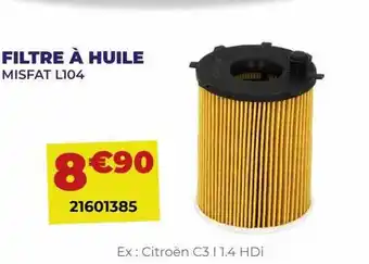 Carter-Cash Filtreà huile misfat l104 offre