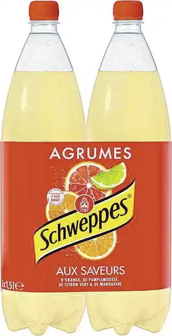 Casino Supermarchés SCHWEPPES Agrum offre