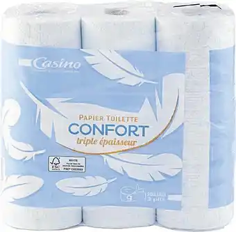 Casino Supermarchés Bon plan sur Papier Toilette 3 plis blanc offre