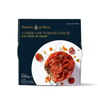 Comme une tomate farcie à la viande de canard