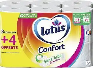 Casino Supermarchés Papier Toilette sans tube blanc offre