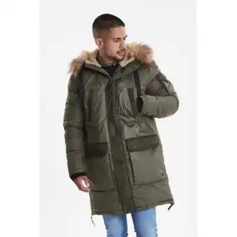 3 suisses Blend - parka homme kaki - promo les essentiels homme offre