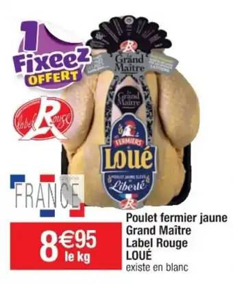 Poulet fermier jaune grand maître label rouge LOUÉ