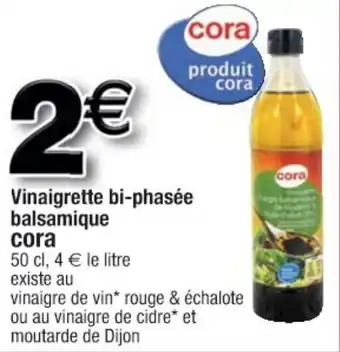 Vinaigrette bi-phasée balsamique CORA