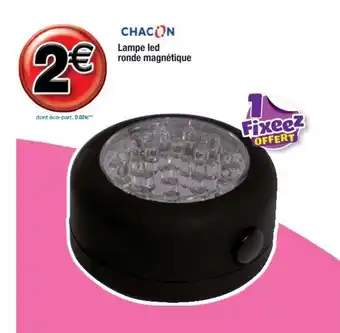 Cora x Carrefour Lampe led ronde magnétique offre