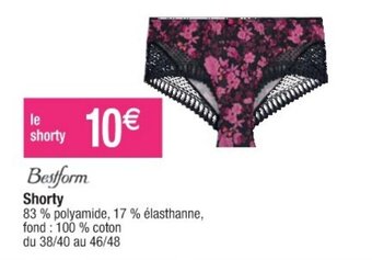 Cora x Carrefour Shorty offre