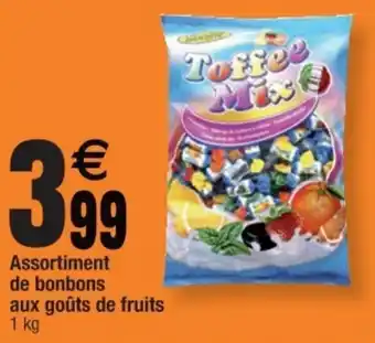 Cora x Carrefour Assortiment de bonbons aux goûts de fruits offre