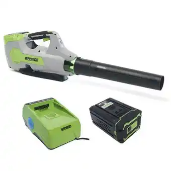 Truffaut Warrior eco power equipment - souffleur de feuilles sur batterie lithium 60v -193 km/h warrior offre
