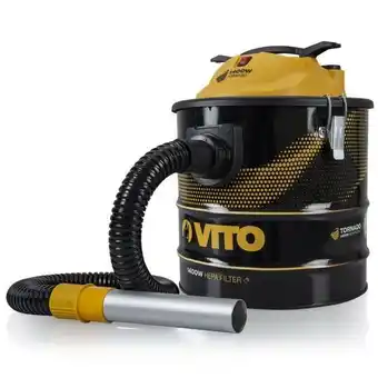 Truffaut Vito pro-power - aspirateur de cendres tornado 1400w 18l filtre hepa cendres jusqu'à 50°c offre
