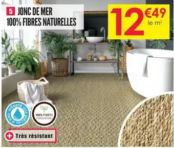 Décor Discount Jonc de mer 100% fibre naturelle offre