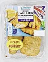 Casino Supermarchés Filet de Cabillaud façon Fish & Chips MSC offre