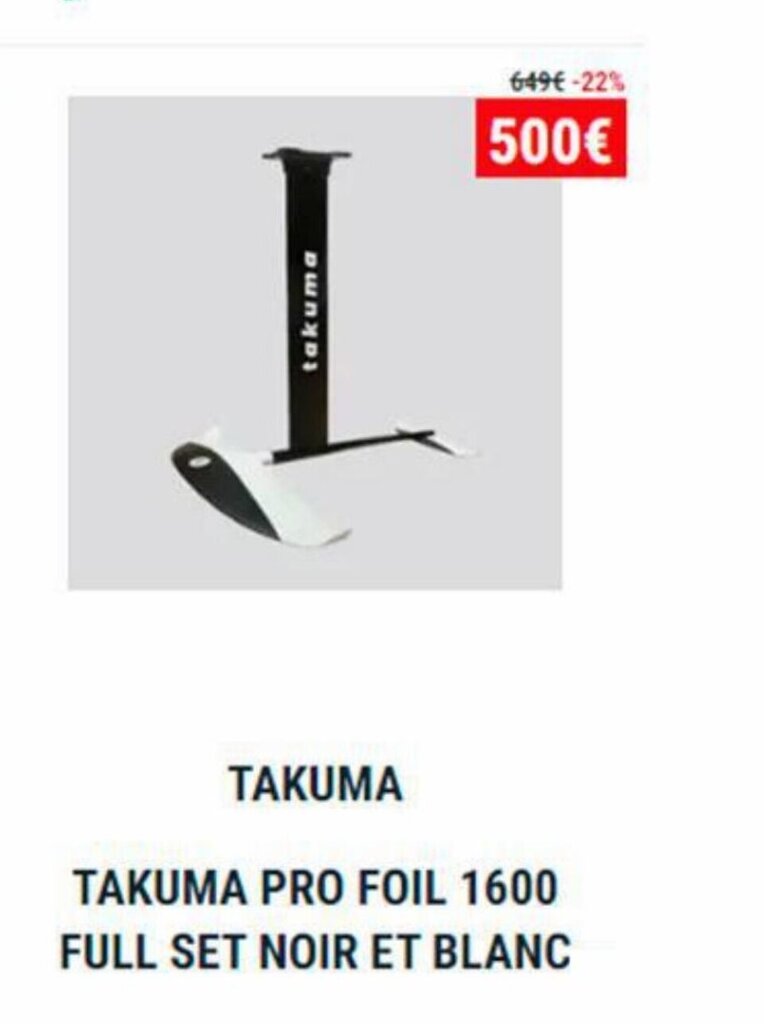 サーフィン・ボディボード Takuma Profoil 1600 Full Set サーフィン