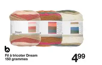 Zeeman Fil à tricoter dream 150 grammes offre