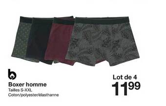 Zeeman Boxer homme offre