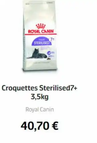 Jardiland Croquettes Sterilised7+ 3.5Kg offre