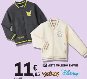 E.Leclerc Vestle Molleton Enfant offre