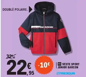 Veste Sport Junior Garcon