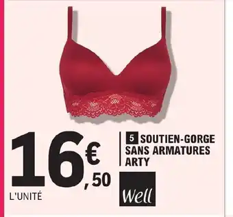 E.Leclerc Soutien-Gorge Sans Armatures Arty offre