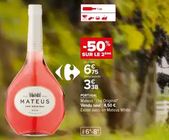 Carrefour Mateus The Original offre