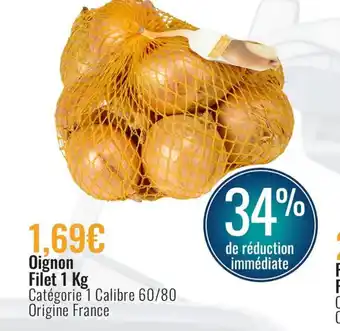 E.Leclerc Oignon Filet 1 Kg offre