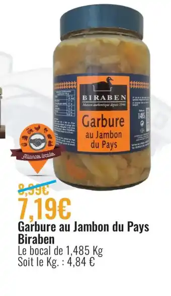 Garbure au Jambon du Pays Biraben