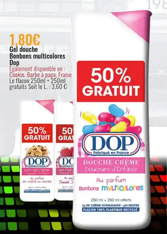 E.Leclerc Gel Douche Bonbons Multicolores Dop offre